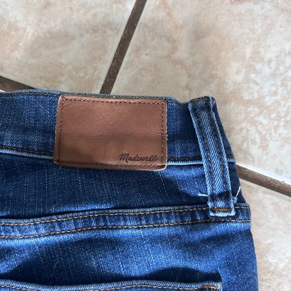 Madewell 9” High-Rise Skinny Jeans Dark Wash Size 27 trendy high waisted - Picture 3 of 5